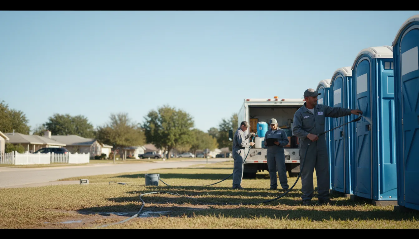 Long-Term Portable Toilet Rental in Wright, KS near me